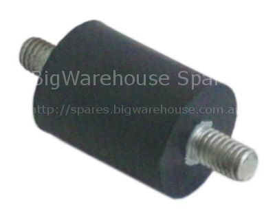 Vibration damper thread M6