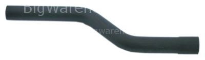 Formed hose for drain pump S-shape warewashing equiv. no. 12036