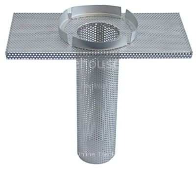 Drain filter for overflow pipe ø 56,5mm H 200mm
