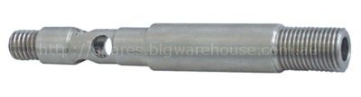 Rinse arm shaft