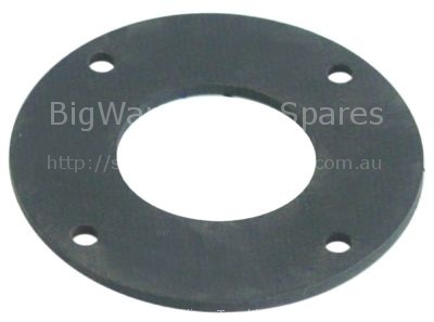 Gasket for wash arm support mounting pos. upper rubber ID ø 40mm