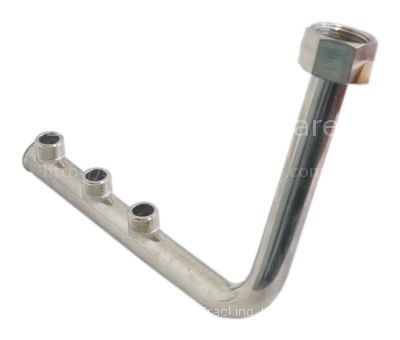 Wash arm L 195mm H 150mm nozzles 3 thread 3/4"
