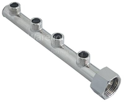 Wash arm L 190mm nozzles 4 mounting pos. lower