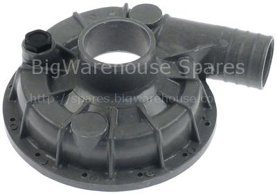 Pump cover FIR inlet ø 63 mm outlet ø 47 mm turn direction right