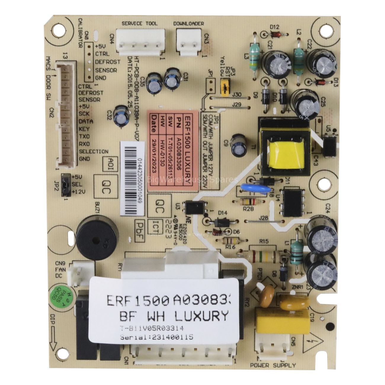 PCBA MAIN ERF1500 BF WH - CAN
