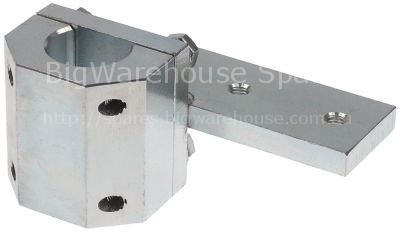 Bracket for spindle zinc-coated steel mounting pos. centre