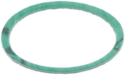 Flat gasket fibre ED ø 58mm ID ø 50mm thickness 2mm Qty 1 pcs