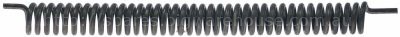 Torsion spring ø 34mm wire gauge ø 6mm L1 370mm L2 22mm L3 22mm