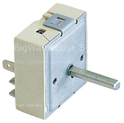 Energy regulator 230V 13A 2-stage turn direction clockwise shaft