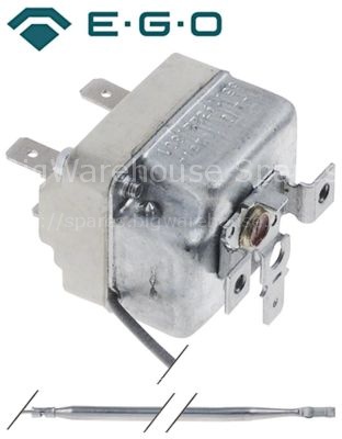 Thermostat t.max. 142°C temperature range fixed 142°C 1-pole 1CO