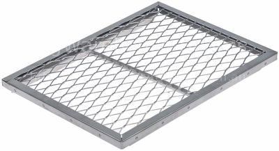 Chargrill grid L 440mm W 325mm H 20mm stainless steel for lava r