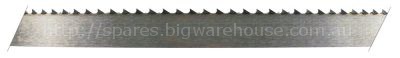 Saw blade L 1830mm W 20mm thickness 0,5mm tooth spacing 6mm