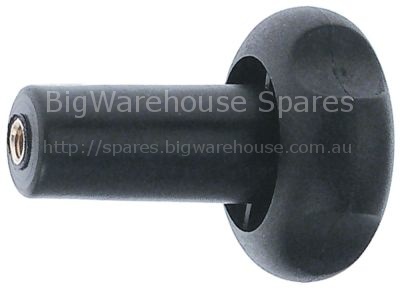 Star handle thread M5 ø 40mm L 54mm black