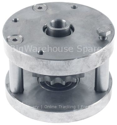 Bearing block for dough hook complete mounting pos. upper ø 121m