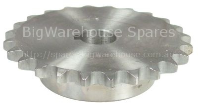 Toothed chain drive DIN/ISO 10 B-1 splitting 5/8" teeth 24 shaft