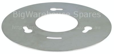 Mounting flange ø 430mm ID ø 168mm thickness 4mm 38 C