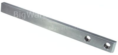 Pastry rod L 300mm W 25mm thickness 12mm hole distance 45mm hole