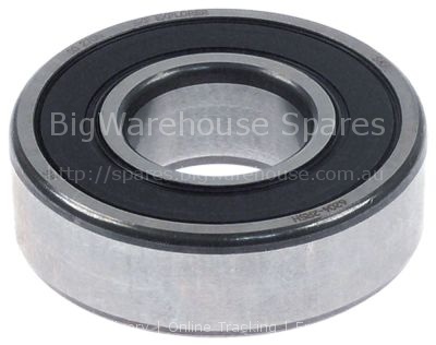 Deep-groove ball bearing type 6204-2RS shaft ø 20mm ED ø 47mm W