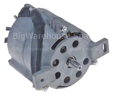 Motor 230V 50Hz 1 phase shaft ø 10mm shaft length 21mm 1400rpm ø