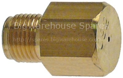 Gas injector thread M8x0.75 WS 11 bore  092mm