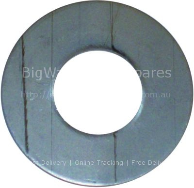 Disc D1 ø 46mm D2 ø 17,5mm H 1,2mm