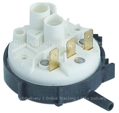 Pressure control pressure range 100/40mbar connection 6mm ø 58mm