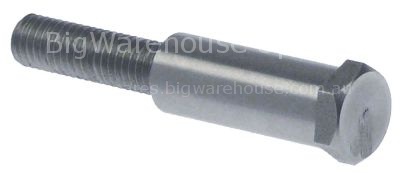 Thread bolt for drive shaft L 62mm ø 12mm suitable for Lamber th