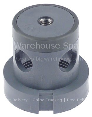 Bush for wash arm mounting pos. upper H 52mm thread 1¼" D1 ø 54m