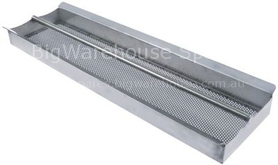 Filter for dishwasher L 660mm W 200mm H 62mm SS