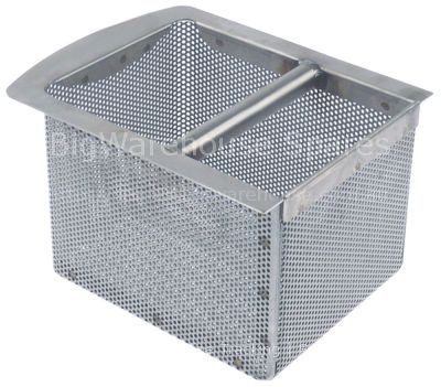 Filter for dishwasher L 200mm W 155mm H 120mm SS