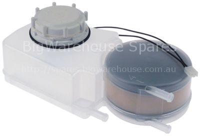 Salt tank L 240mm W 140mm H 60mm for dishwasher hose ø 10mm