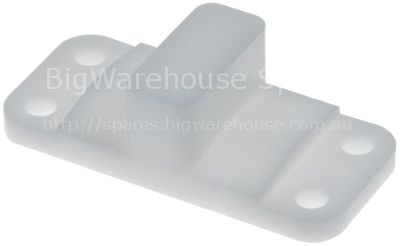 Guide for dishwasher L 99mm W 45mm H 31,5mm