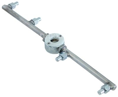Rinse arm L 372mm nozzles 4 mounting ø 16mm mounting pos. upper