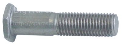 Screw bolt for grab handle hood mechanics