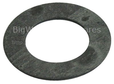 Flat gasket rubber ED ø 68mm ID ø 41mm thickness 2mm Qty 1 pcs