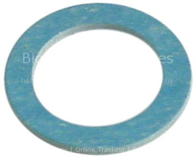 Flat gasket fibre ED  38mm ID  27mm thickness 2mm outflow for