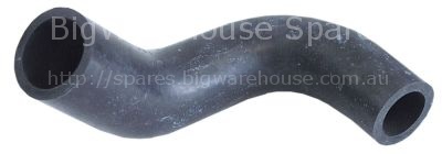 Formed hose S-shape warewashing equiv. no. 0200232