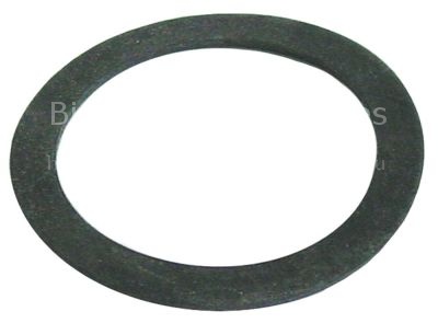 Flat gasket rubber ED  75mm ID  585mm thickness 2mm Qty 1 pcs