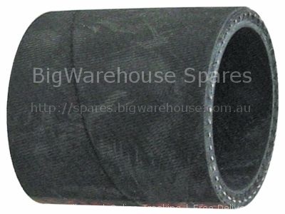 Formed hose L 50mm dishwasher straight hose ext. ø 35mm