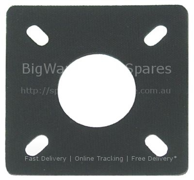 Gasket suitable for Lamber L 100mm W 100mm ID ø 43mm thickness 3