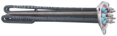 Heating element 6000W 230V mounting ø 57,5mm heating circuits 3