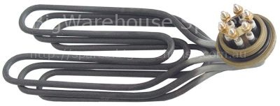 Heating element 4500W 230V heating circuits 3 thread 1¼" L 260mm