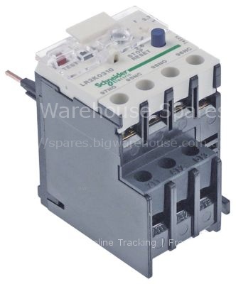 Overload switch setting range 2.6-3.7A for contactors LC1K
