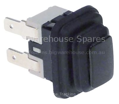 Momentary push switch mounting measurements 19x13mm rectangular
