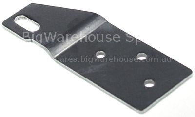 Hinge mounting pos. upper