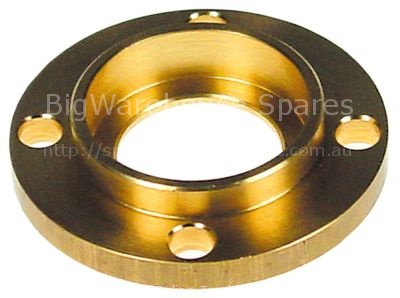 Flange for fan motor ED ø 60mm int. ø 1 35mm int. ø 2 26mm thick