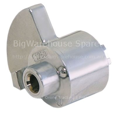 Screw cap H 47mm ø 40mm hole ø 10mm type 1750