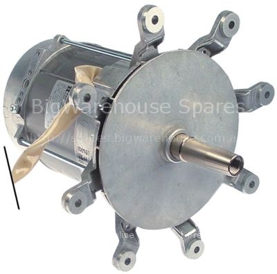 Fan motor 380-415V 3 phase 50Hz 0.12/0.9kW 700/1380rpm speeds 2