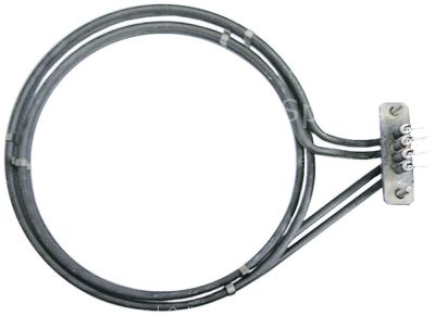 Heating element 4800W 230V heating circuits 2 ID ø 182mm ED ø 21
