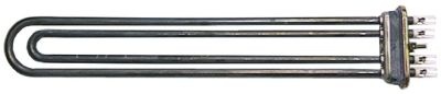 Heating element 3000W 230V heating circuits 2 flange 70x18mm L 3